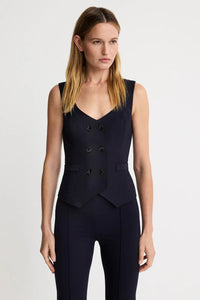 Smythe DB Waistcoat Navy