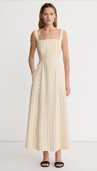 Smythe Picnic Dress Stone