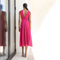 Aggél - Lurex Midi Dress