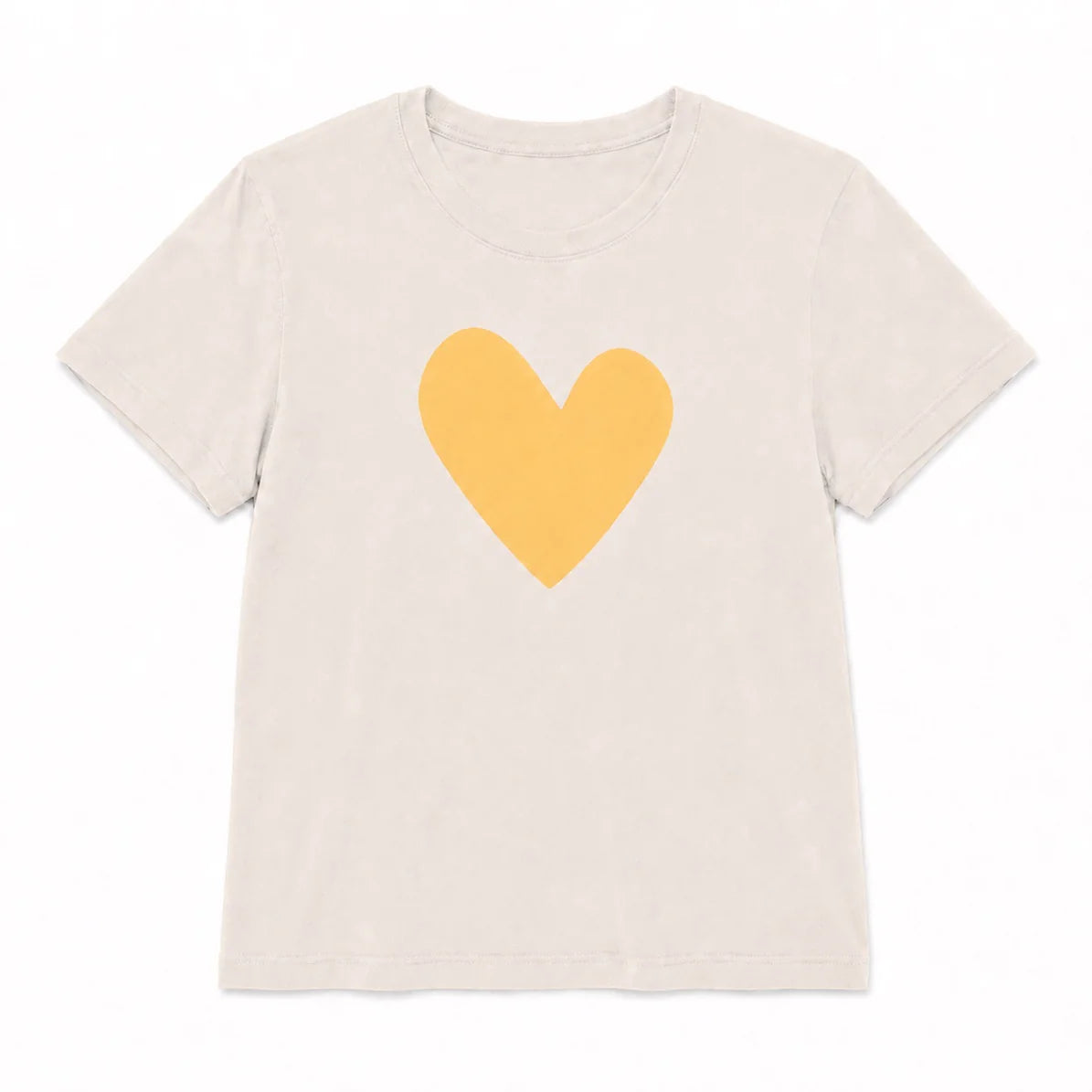 Kerri Rosenthal Suke Imperfect Heart Tee Chalk