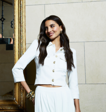 L'Agence Kumi Cropped Jacket