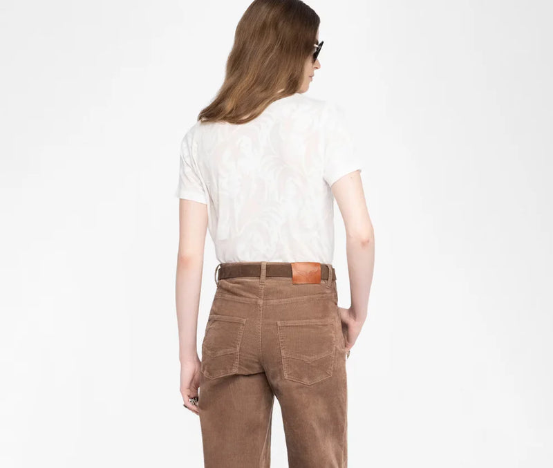 Zadig & Voltaire Alys Co Devore Top