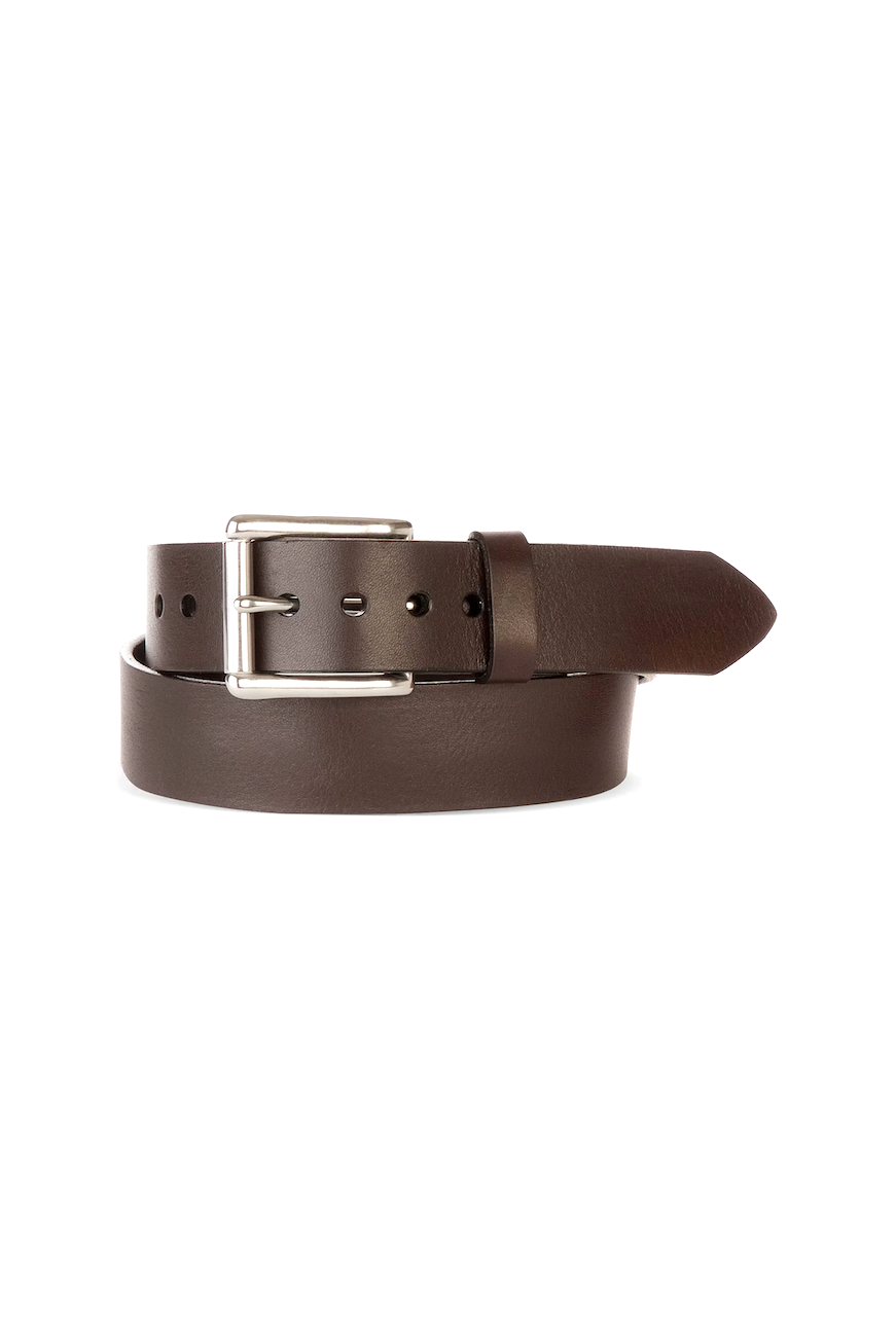 Brave Classic Belt - Brown Bridle/Silver