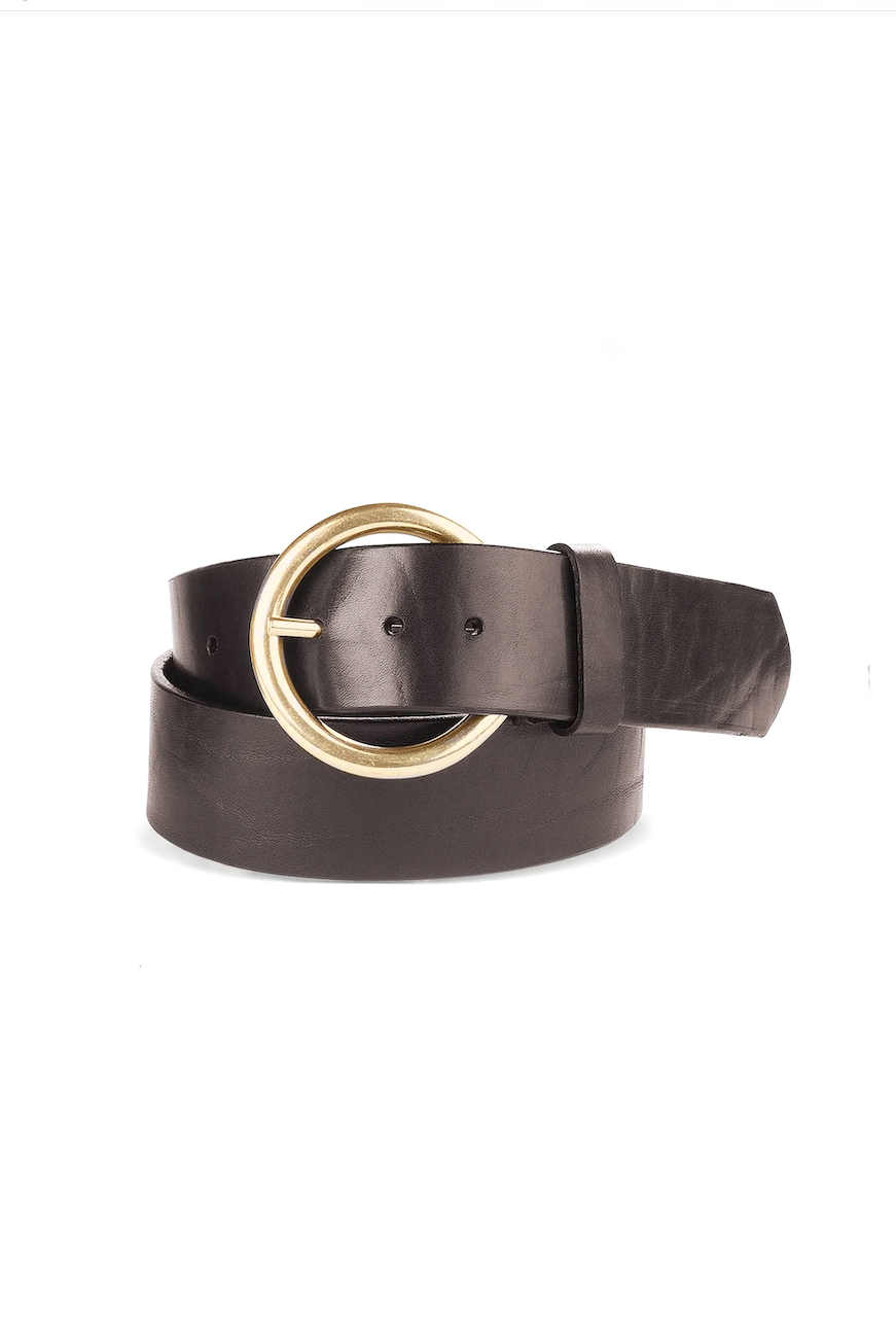 Brave Vika Belt - Brown Bridle/Gold