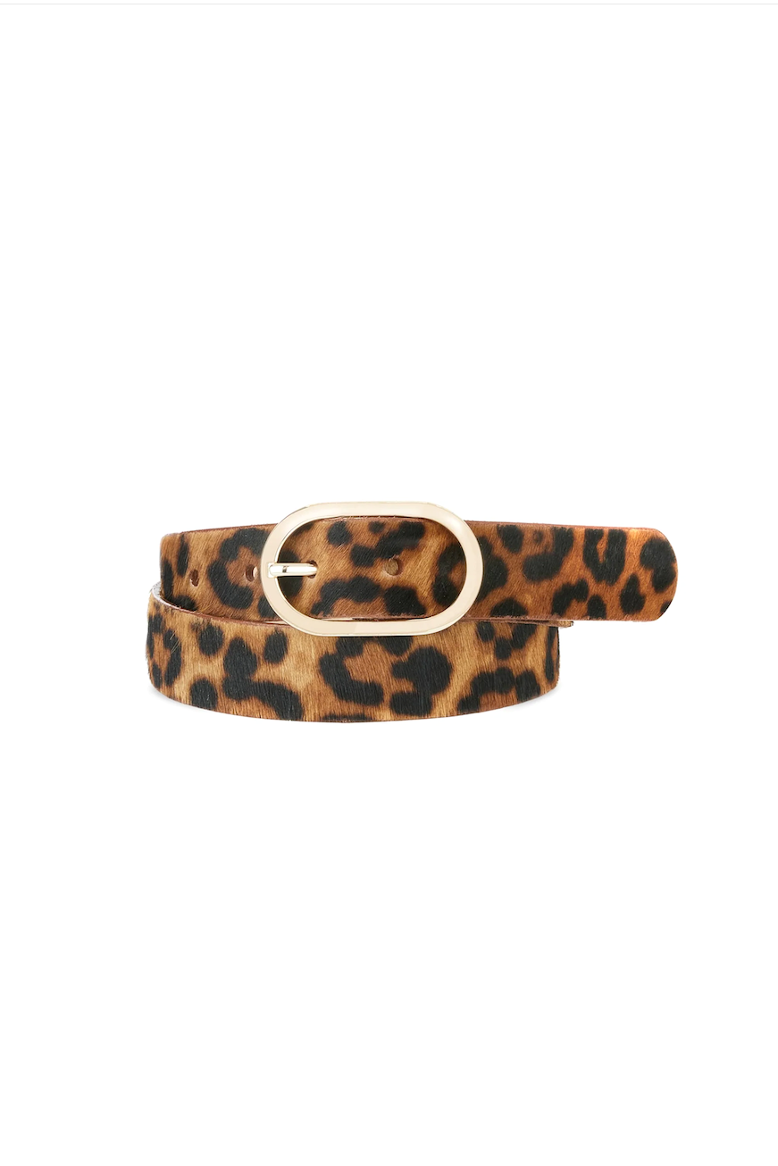 Brave Kezia Belt - Persian Leopard/Gold