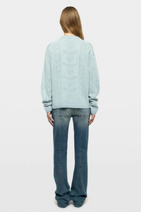 Zadig & Voltaire Markuz LC Bandana Sweater - Frozen