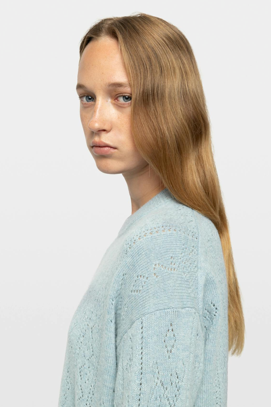 Zadig & Voltaire Markuz LC Bandana Sweater - Frozen