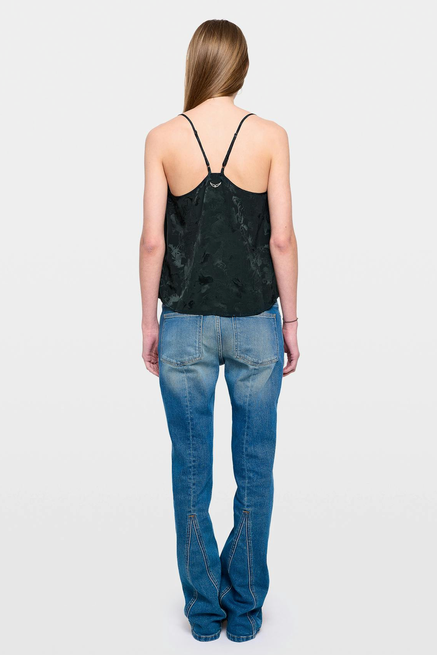 Zadig & Voltaire Cespa Jac Horses Top - Gloom