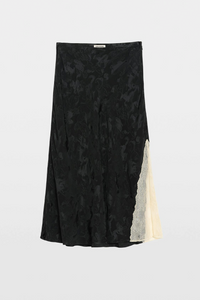 Zadig & Voltaire Jayla Jacquard Silk Skirt With Horse Print - Gloom