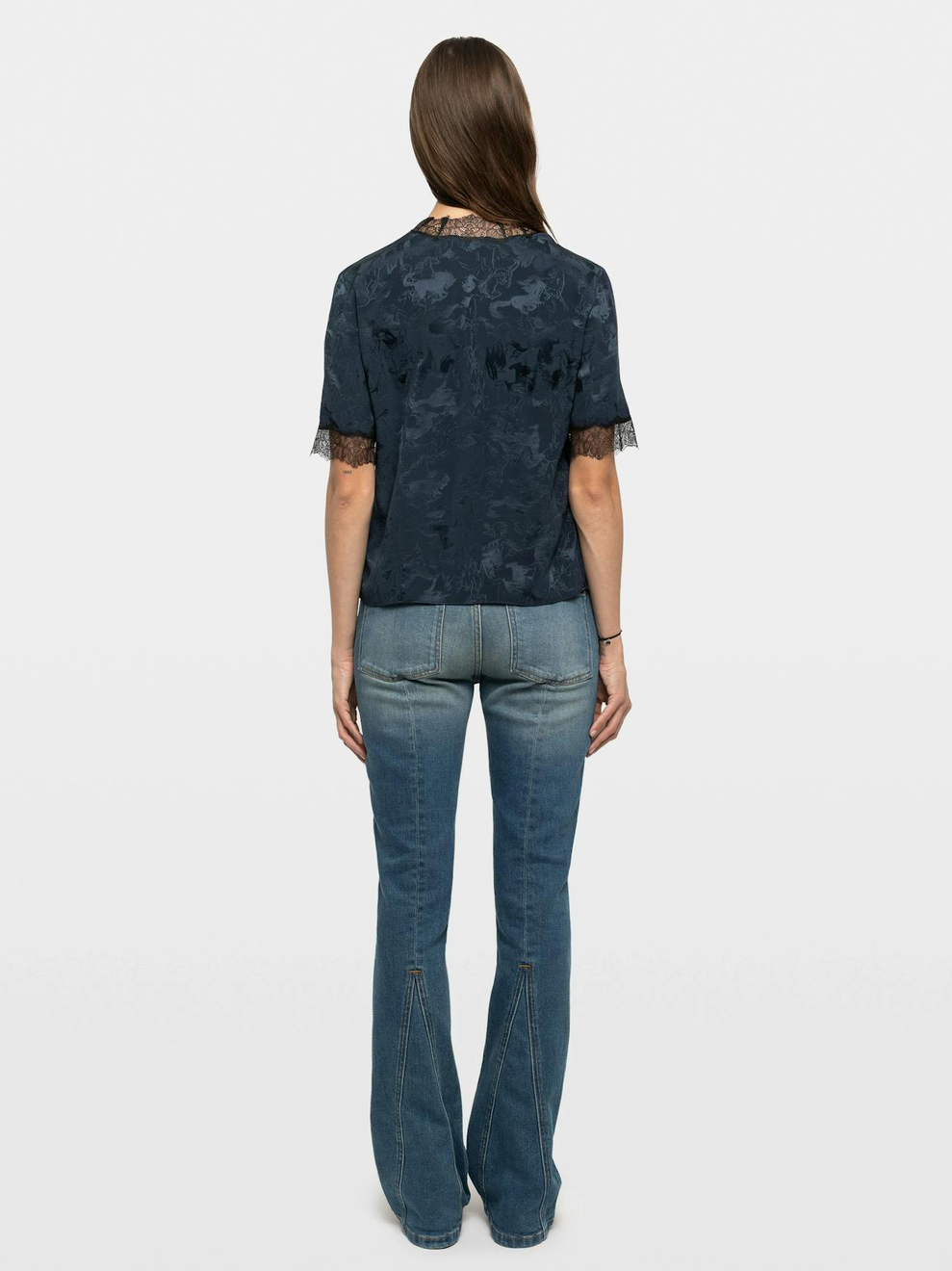 Zadig & Voltaire Tedoxa Jac Horses Blouse - Encre