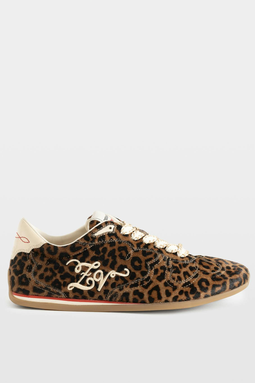 Zadig & Voltaire ZV Dance Leo Pony Shoe - Brandy