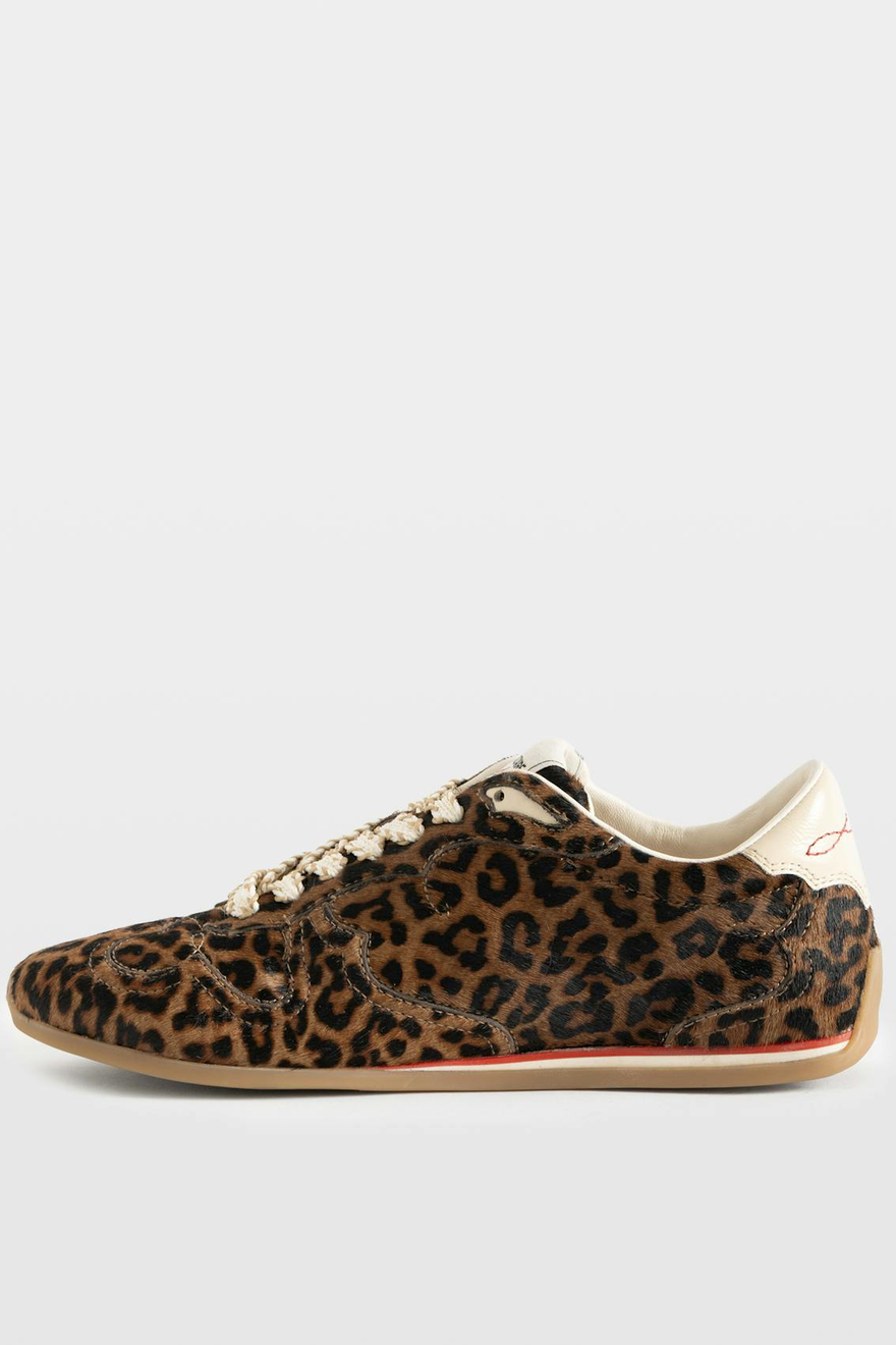 Zadig & Voltaire ZV Dance Leo Pony Shoe - Brandy
