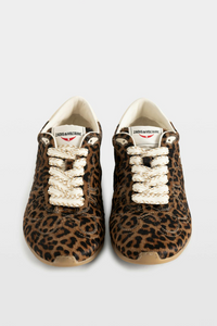 Zadig & Voltaire ZV Dance Leo Pony Shoe - Brandy