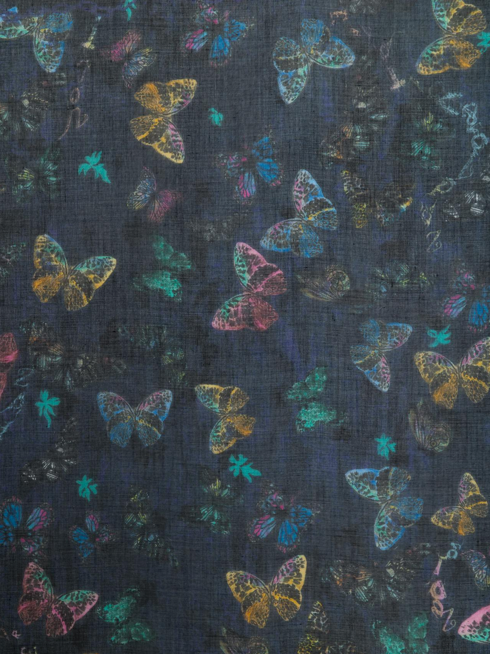 Zadig & Voltaire Kerry Butterfly Scarf - Silent