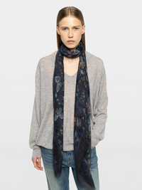 Zadig & Voltaire Kerry Butterfly Scarf - Silent