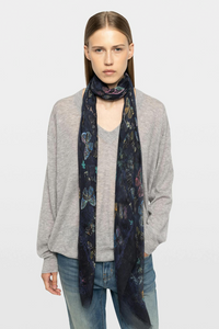 Zadig & Voltaire Kerry Tattoo Scarf - Flash