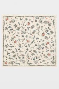 Zadig & Voltaire Kerry Tattoo Scarf - Flash
