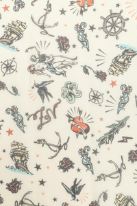 Zadig & Voltaire Kerry Tattoo Scarf - Flash