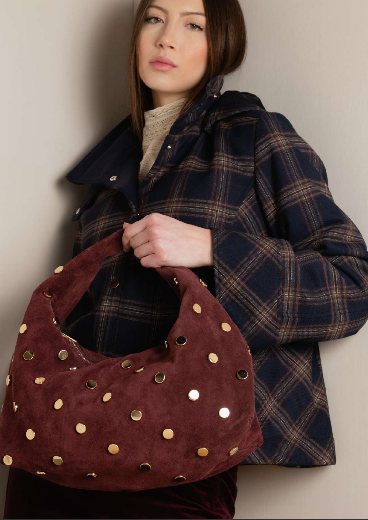 Mathilde C Hype Handbag - Chocolate