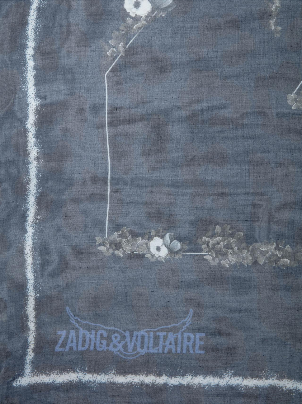 Zadig & Voltaire Kerry Wild Modal Scarf Kaki