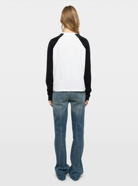 Zadig & Voltaire Walkra Lips Tour T-Shirt White