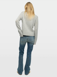 Zadig & Voltaire Nalma We Amour Paris Sweater Gris Chine Clai