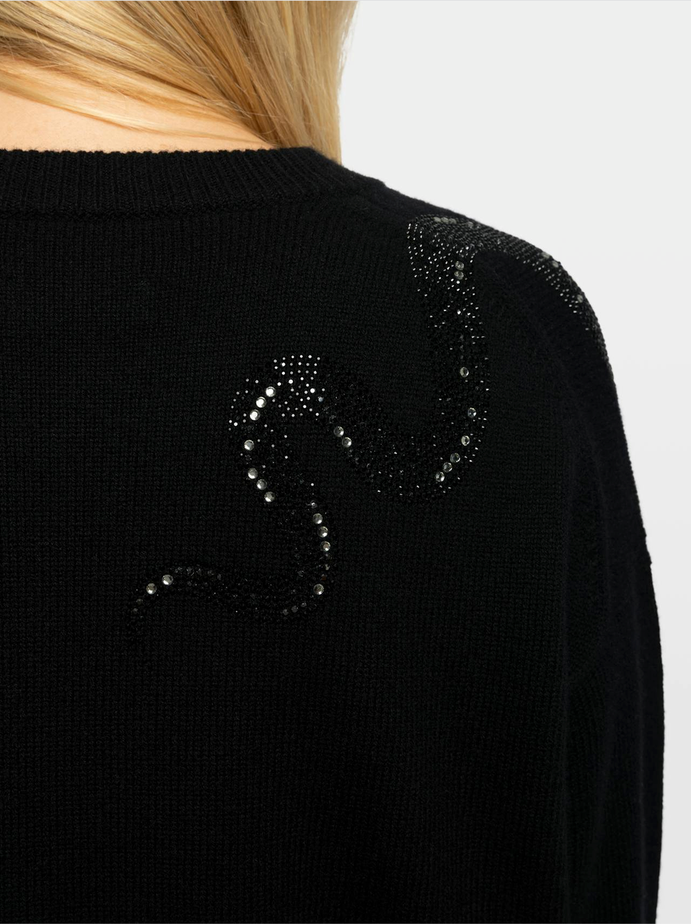 Zadig & Voltaire Markuz Snake Sweater Black