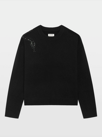 Zadig & Voltaire Markuz Snake Sweater Black