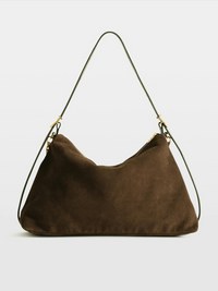 Zadig & Voltaire Jim Suede Bag Wood
