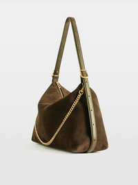Zadig & Voltaire Jim Suede Bag Wood