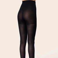 Wolford Merino Net Effect Tights Black