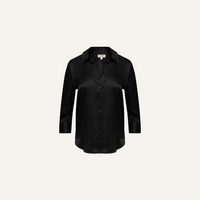 L'Agence Dani 3/4 Sleeve Blouse Black