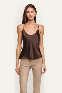 L’Agence Lexi Camisole Dark Espresso