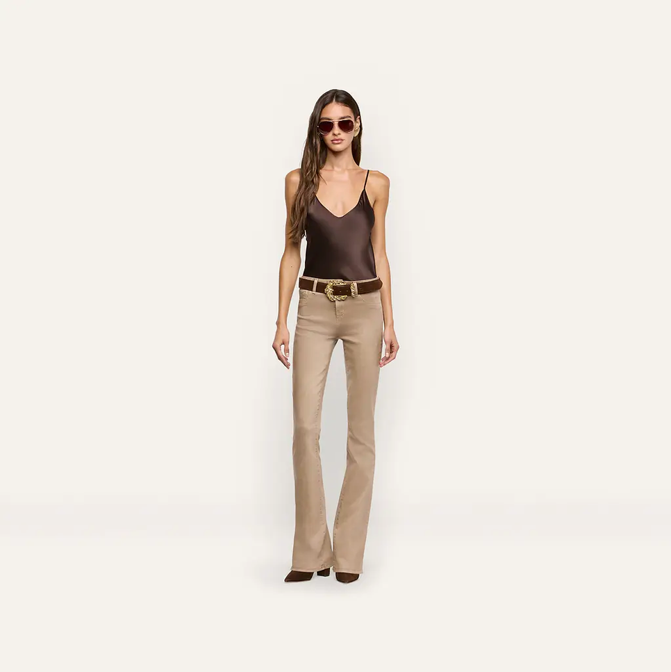 L’Agence Lexi Camisole Dark Espresso