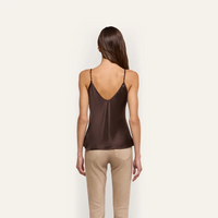 L’Agence Lexi Camisole Dark Espresso