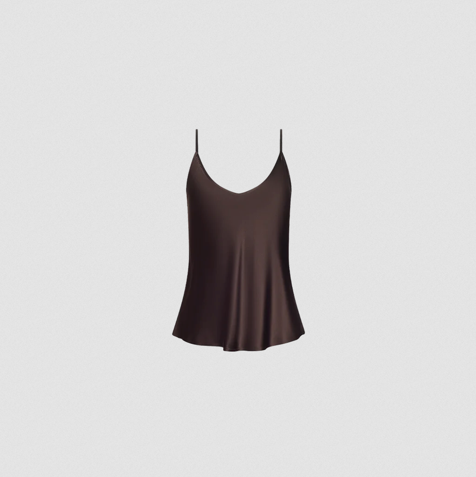 L’Agence Lexi Camisole Dark Espresso
