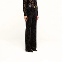 L’Agence 2994KER-BLBU Frances Bootcut Trouser Black Butterfly