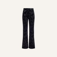 L’Agence 2994KER-BLBU Frances Bootcut Trouser Black Butterfly