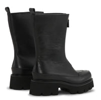 Ilse Jacobsen Miley Mid Calf Chelsea Boot -  Black