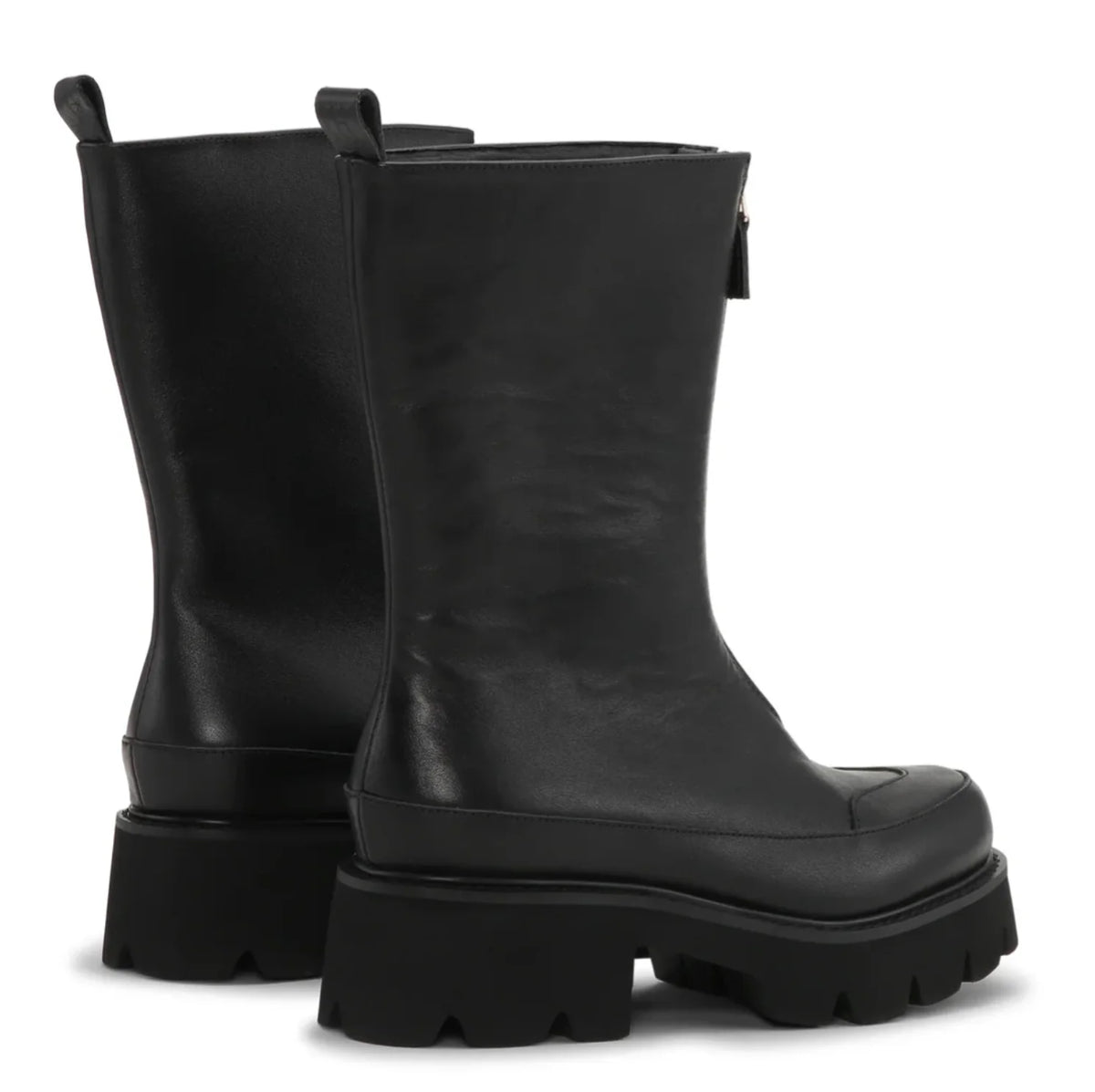 Ilse Jacobsen Miley Mid Calf Chelsea Boot -  Black