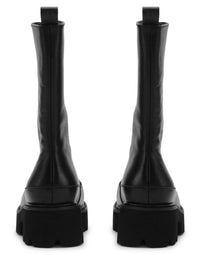 Ilse Jacobsen Miley Mid Calf Chelsea Boot -  Black