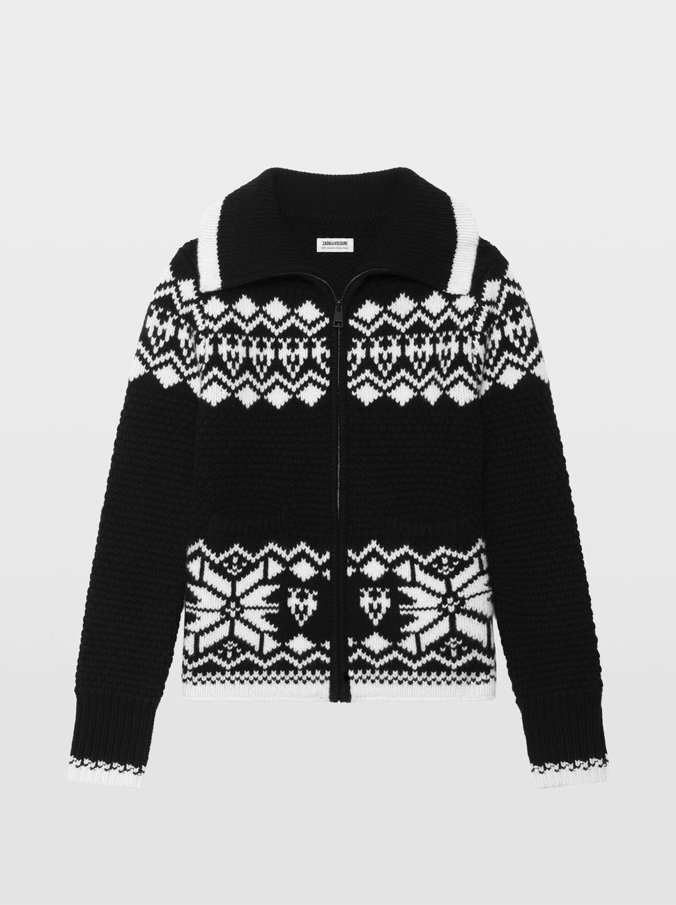 Zadig & Voltaire Gildas Friezes Sweater Black