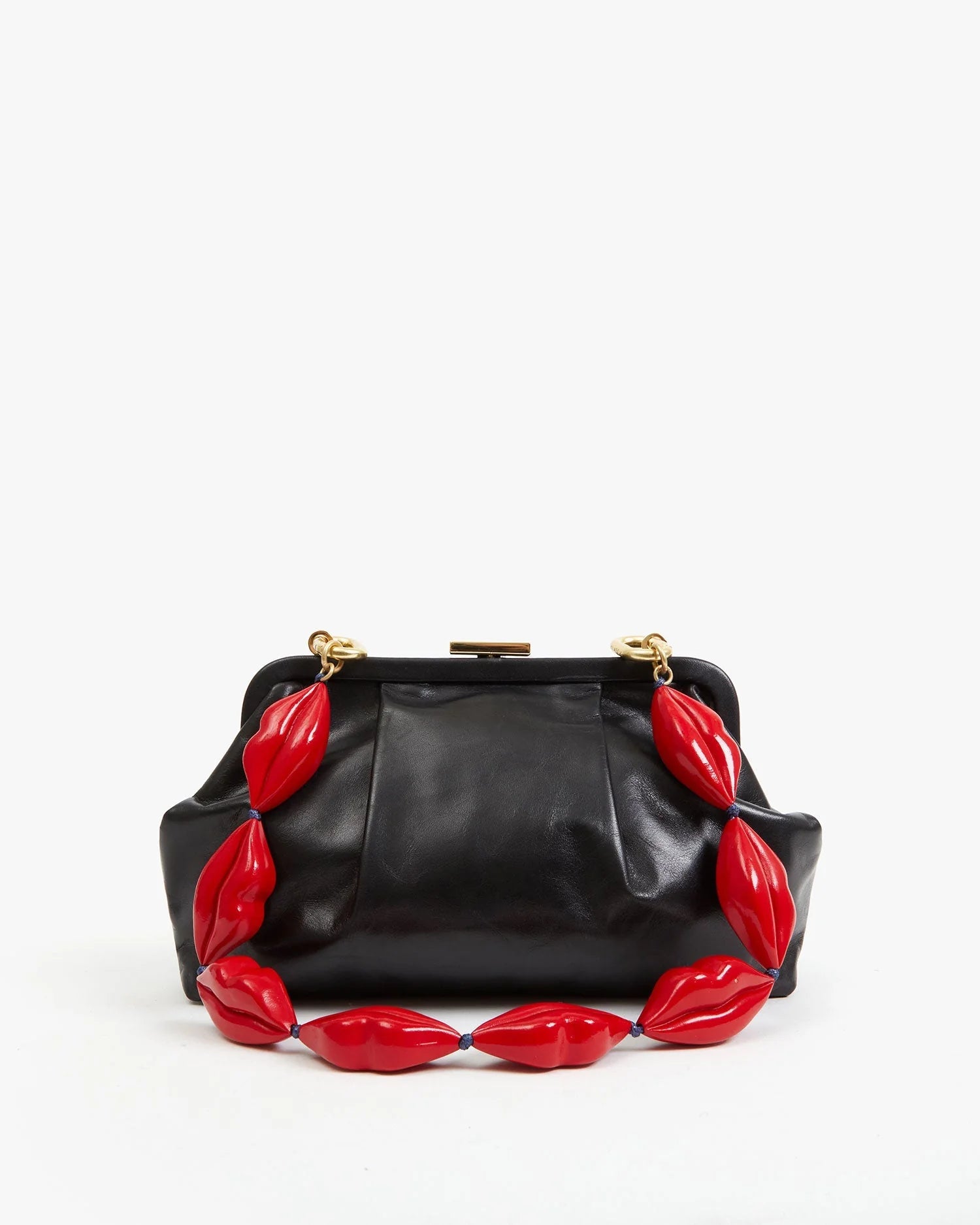 Clare V Shortie Strap Lips