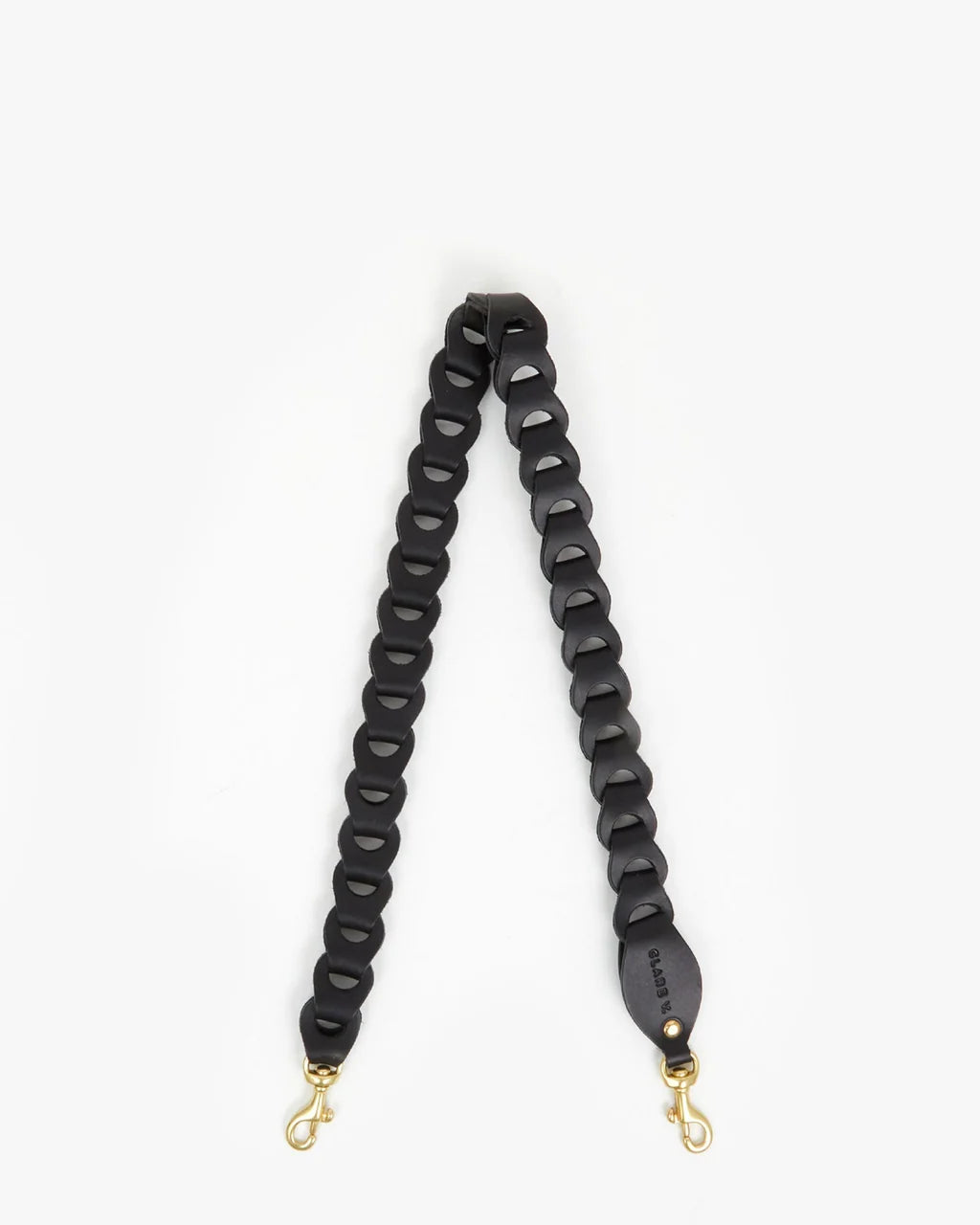 Clare V Shoulder Link Strap Veg Black