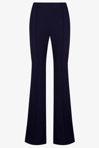 Smythe Pintuck Flare Pant Navy
