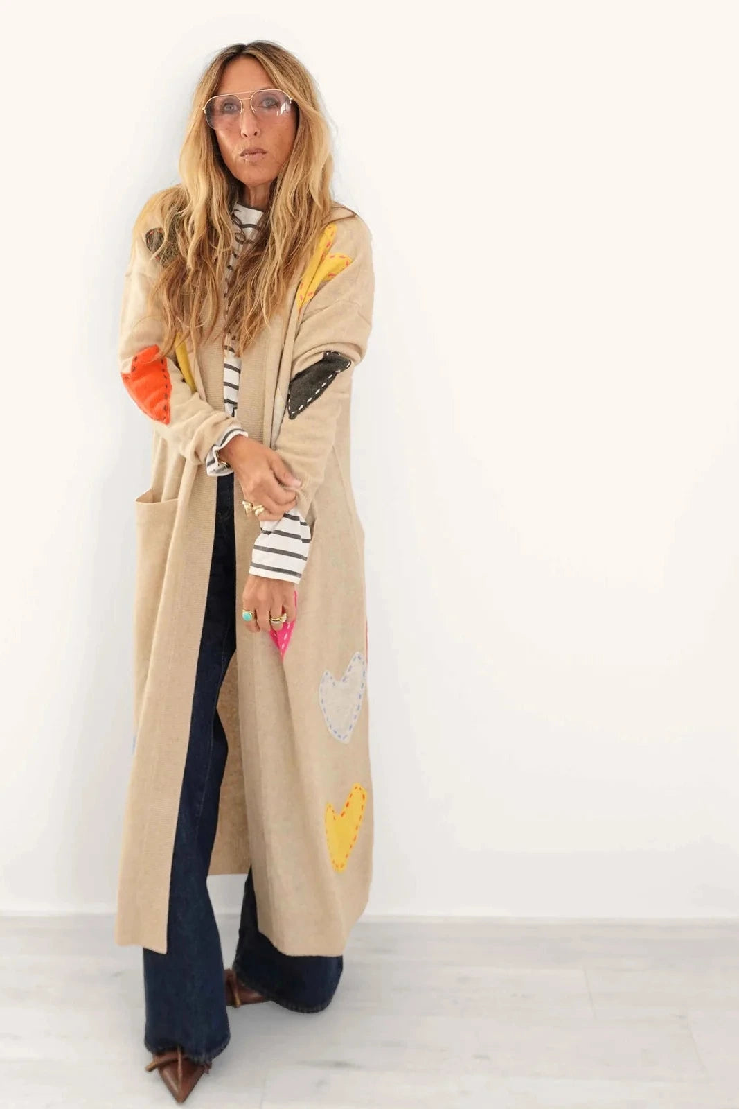Kerri Rosenthal Super Duper Zero Waste Duster Camel-Multi