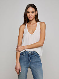 L'Agence Trixi Twisted Band Débardeur