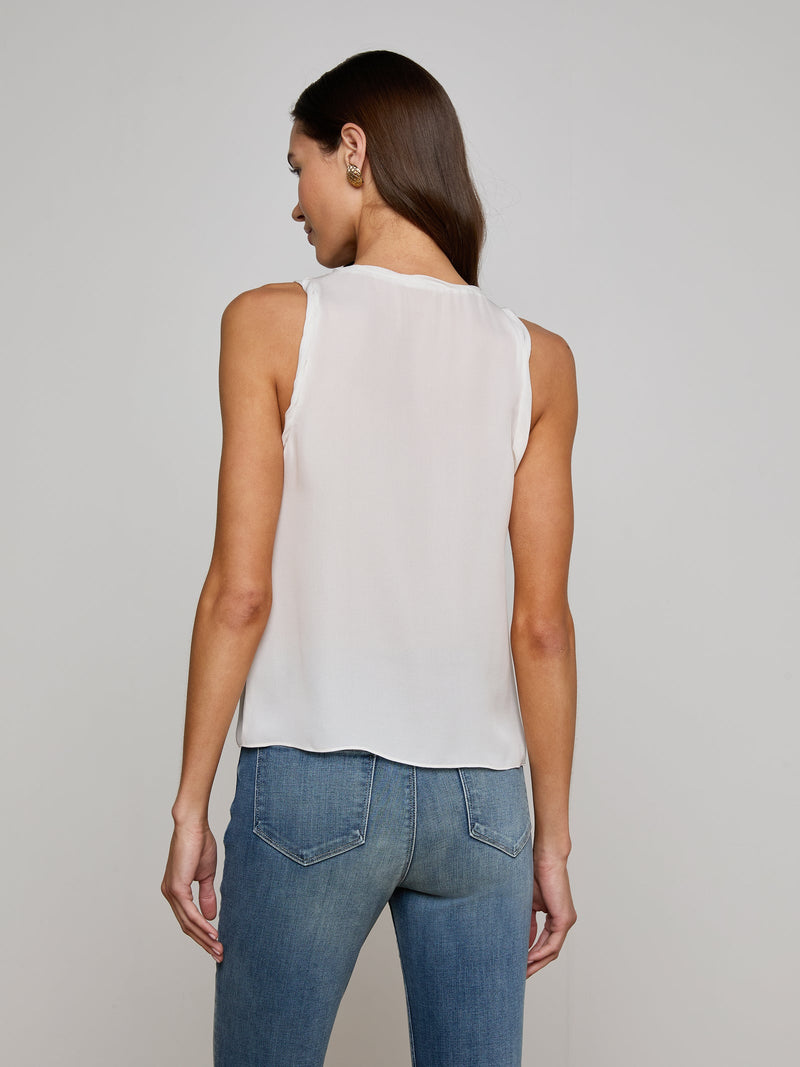 L'Agence Trixi Twisted Band Débardeur