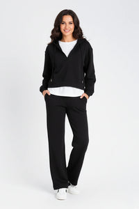 Twinset Zip-up Sweatshirt Tracksuit With Drawstring Trousers