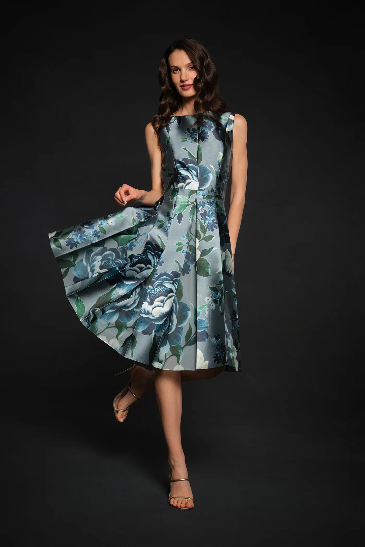 La Petite Robe de Chloe Anastasia Midi Dress Iceberg